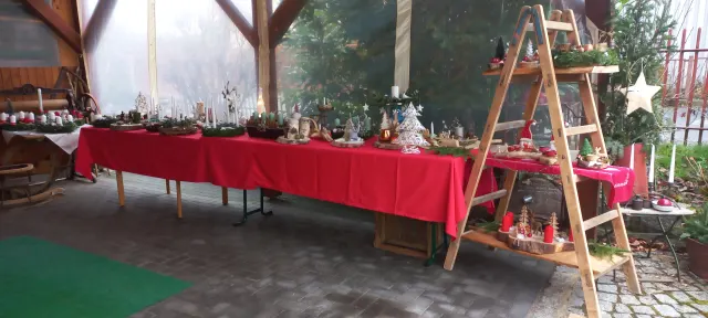 Landfreude auf dem Markt in Demitz-Thumitz, 26. November 2022