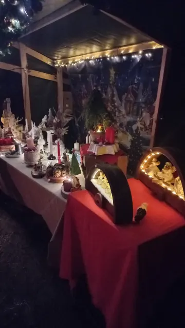 Landfreude auf dem Markt in Bühlau, 7. Dezember 2024