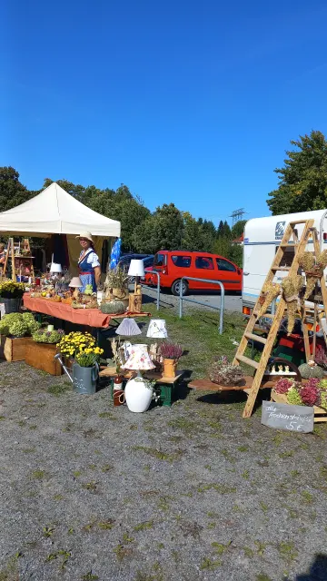 Landfreude auf dem Markt in Neukirch, 21. September 2025