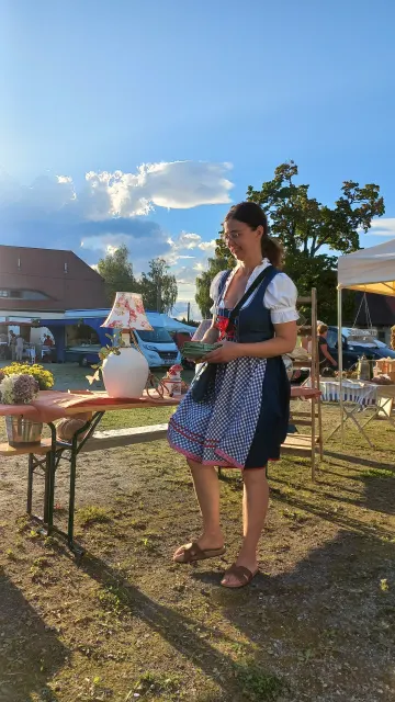 Landfreude auf dem Markt in Neukirch, 21. September 2025