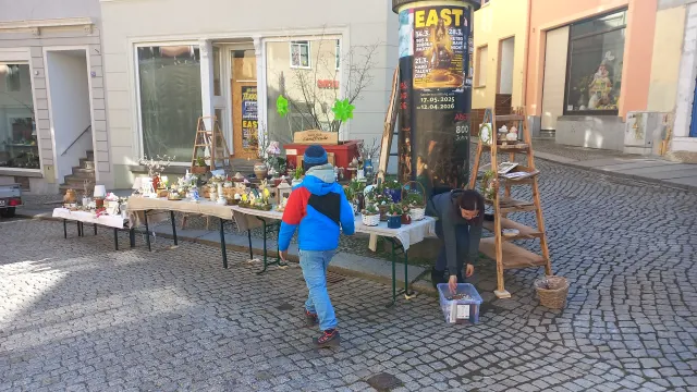 Landfreude auf dem Markt in Kamenz, 22. März 2026