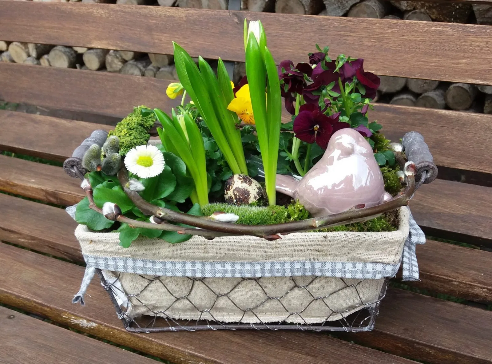 Aufpoliert und blumenverziert