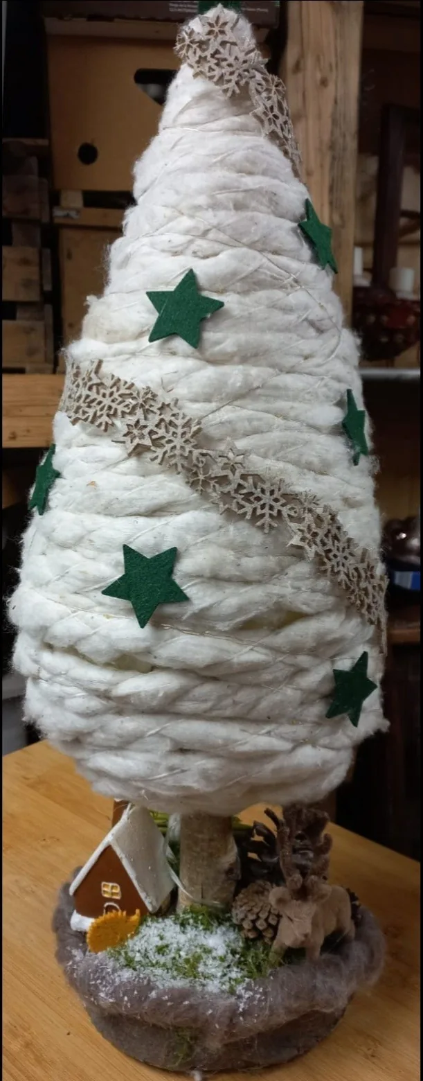 Der einsame, einmalige Weihnachtsbaum.