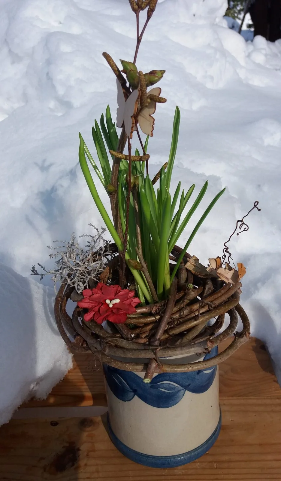 Der Schnee muss weichen