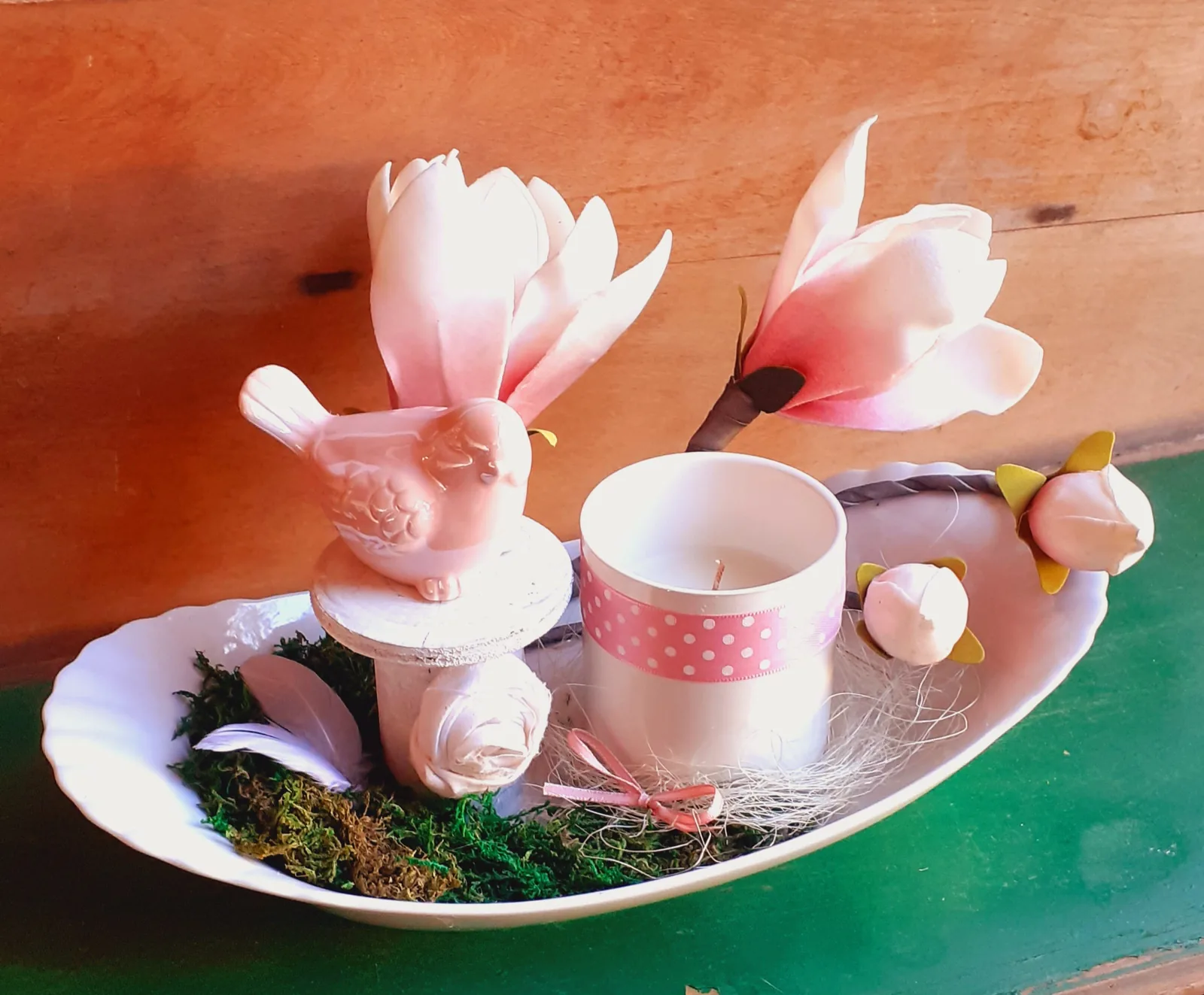 Ein Magnolienzweig