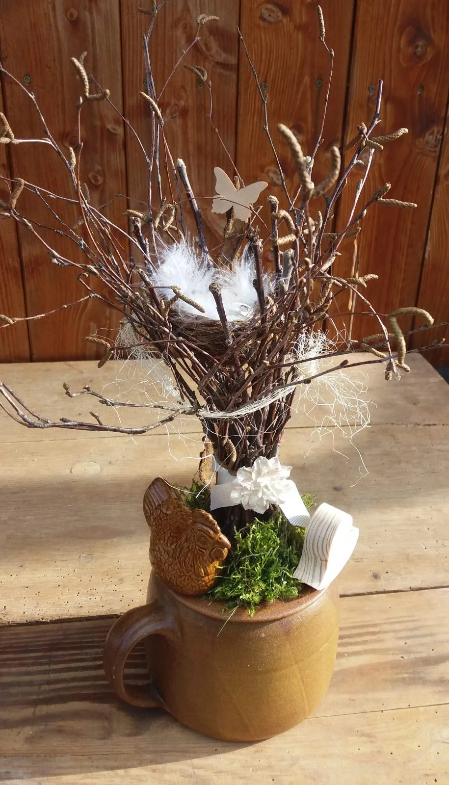 Flauschiges Nest
