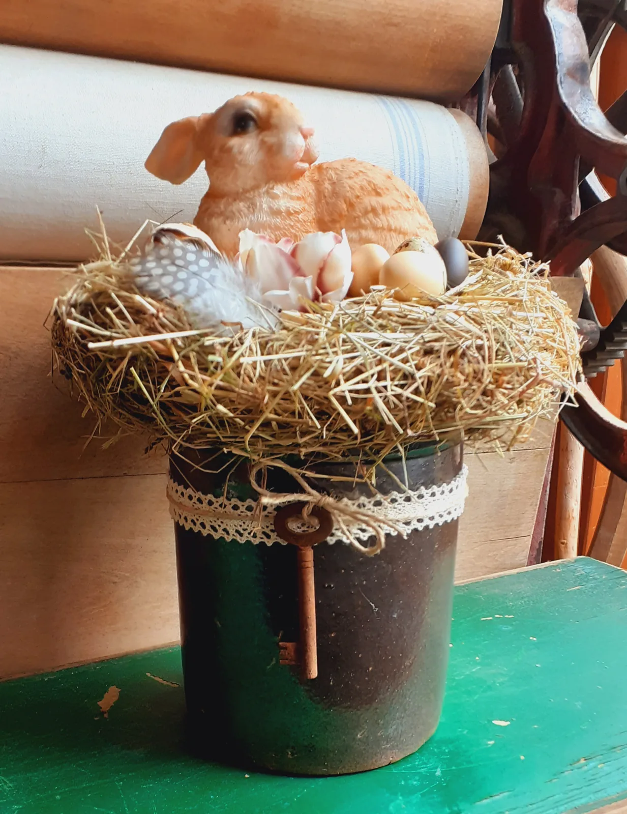 Schlummerhäschen im Kuschelnest