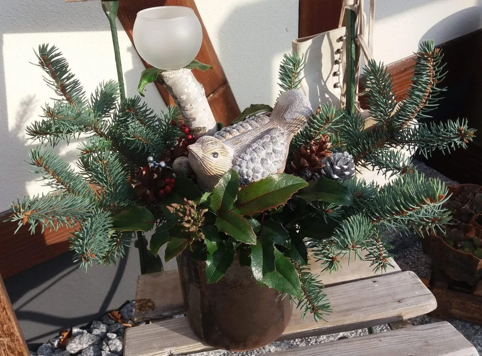 Schneehuhn beim Ruh'n