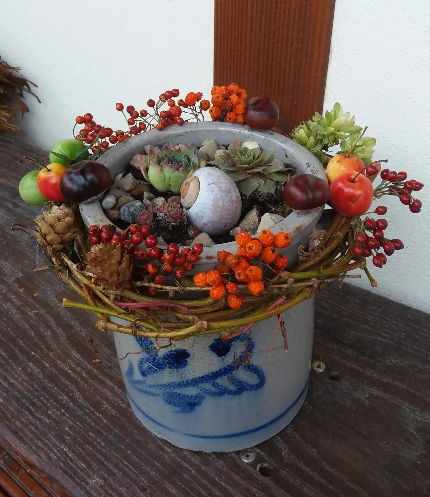 Umringt von warmen Farben