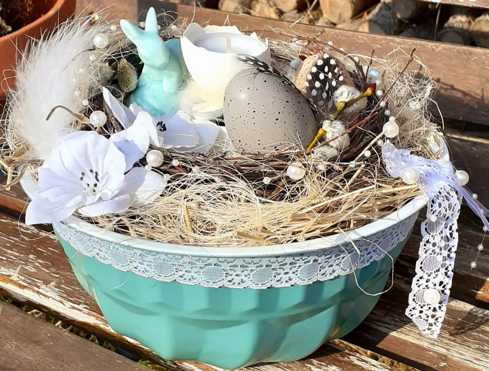 Verspieltes Osternest