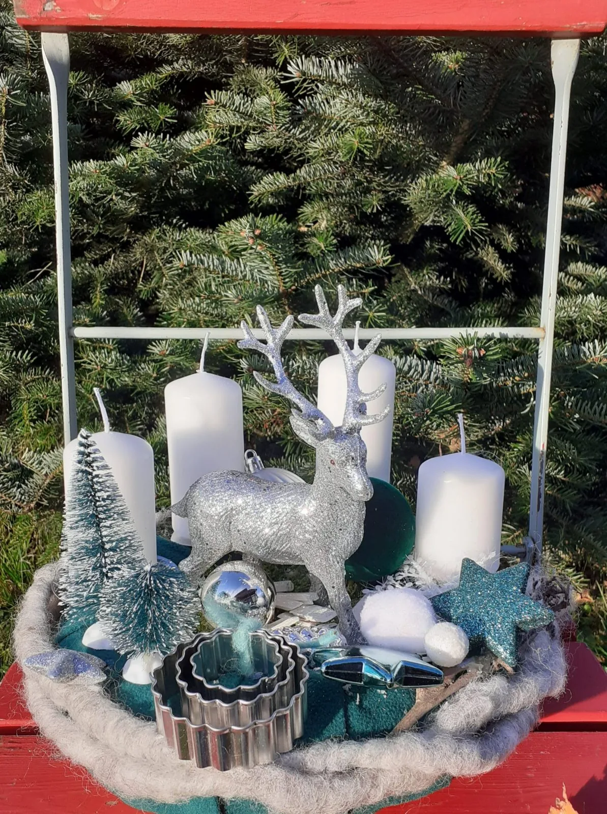 Weihnachtskranz "Eiswelt"
