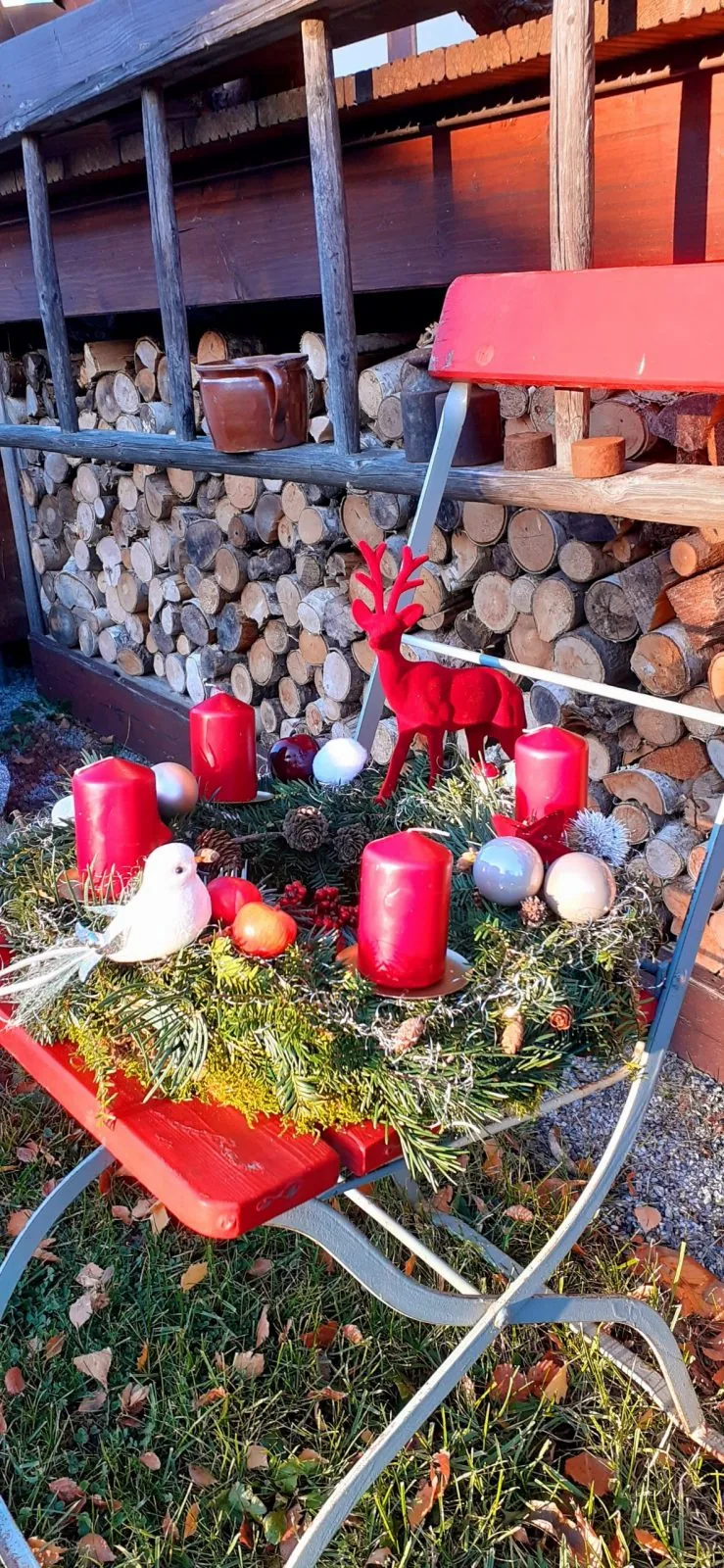 Weihnachtskranz "Wilde Romantik"