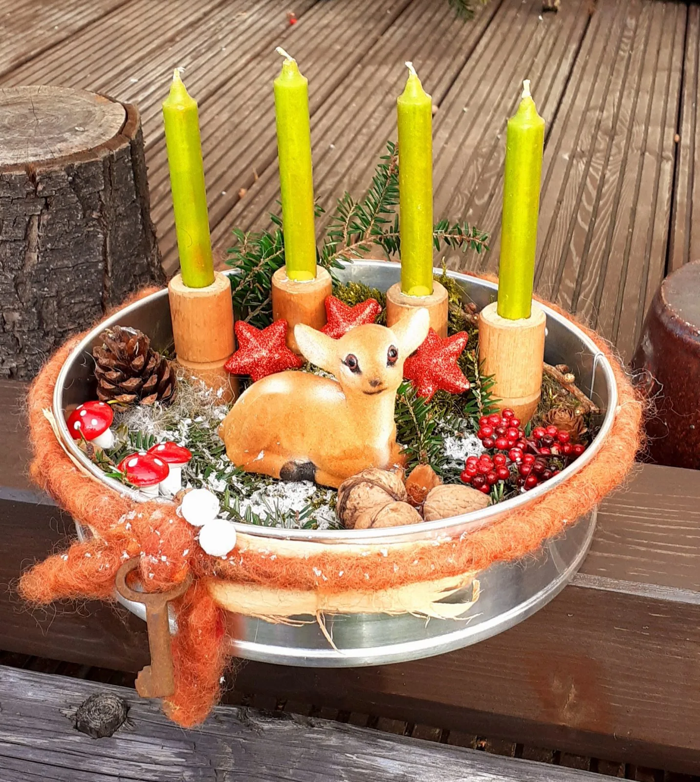 Rehkitz versteckt sich