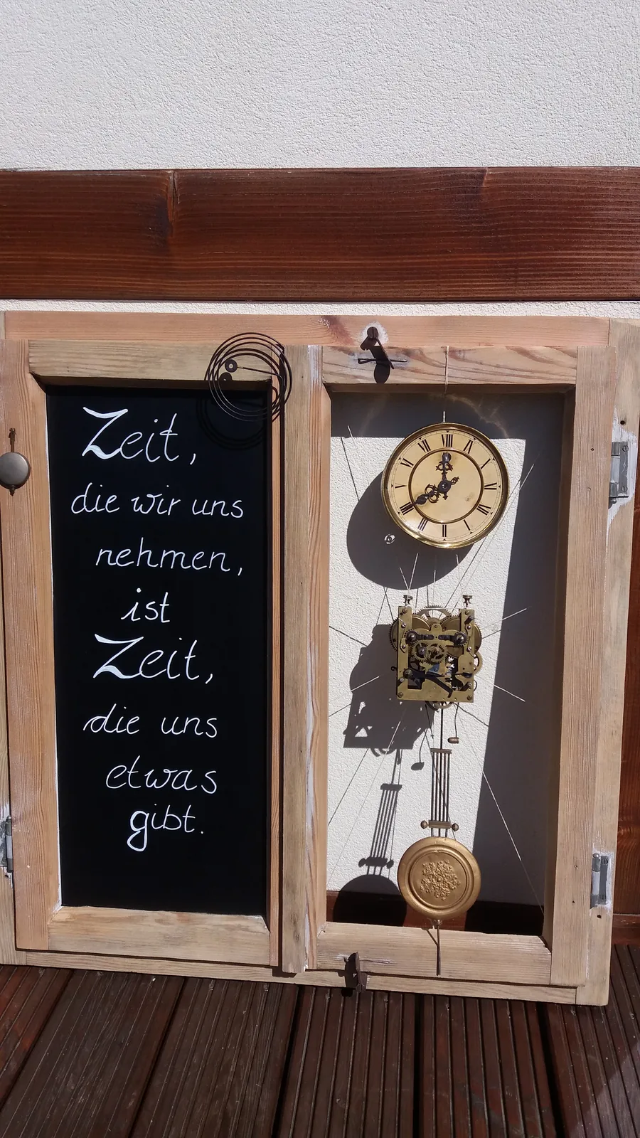 Zeit geben