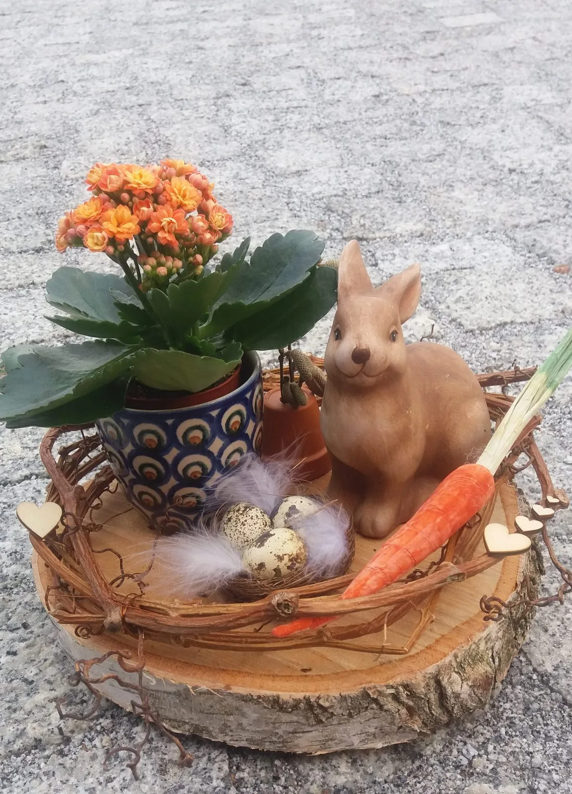 Zufriedener Hase